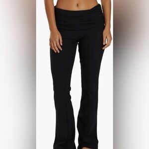 NWOT! FREE PEOPLE! Aced It Legging XL Black! Warm/very soft fold over legging!